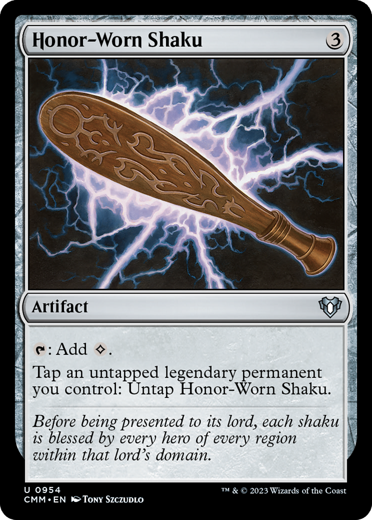 Shaku d'honneur (CMM-954) - Commander Masters