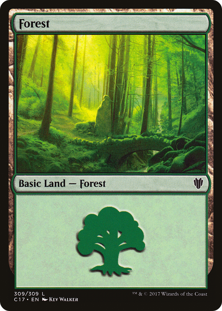 Forest (309) (C17-309) - Commander 2017