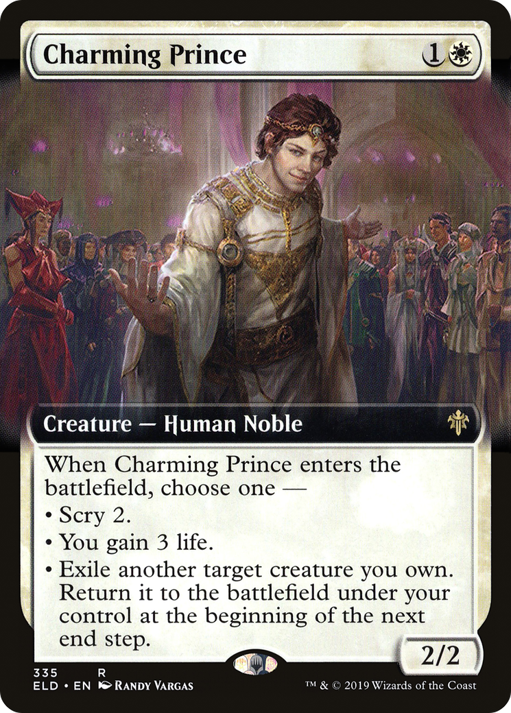 Prince Charmant (ELD-335) - Trône d'Eldraine : (Extended Art) Foil