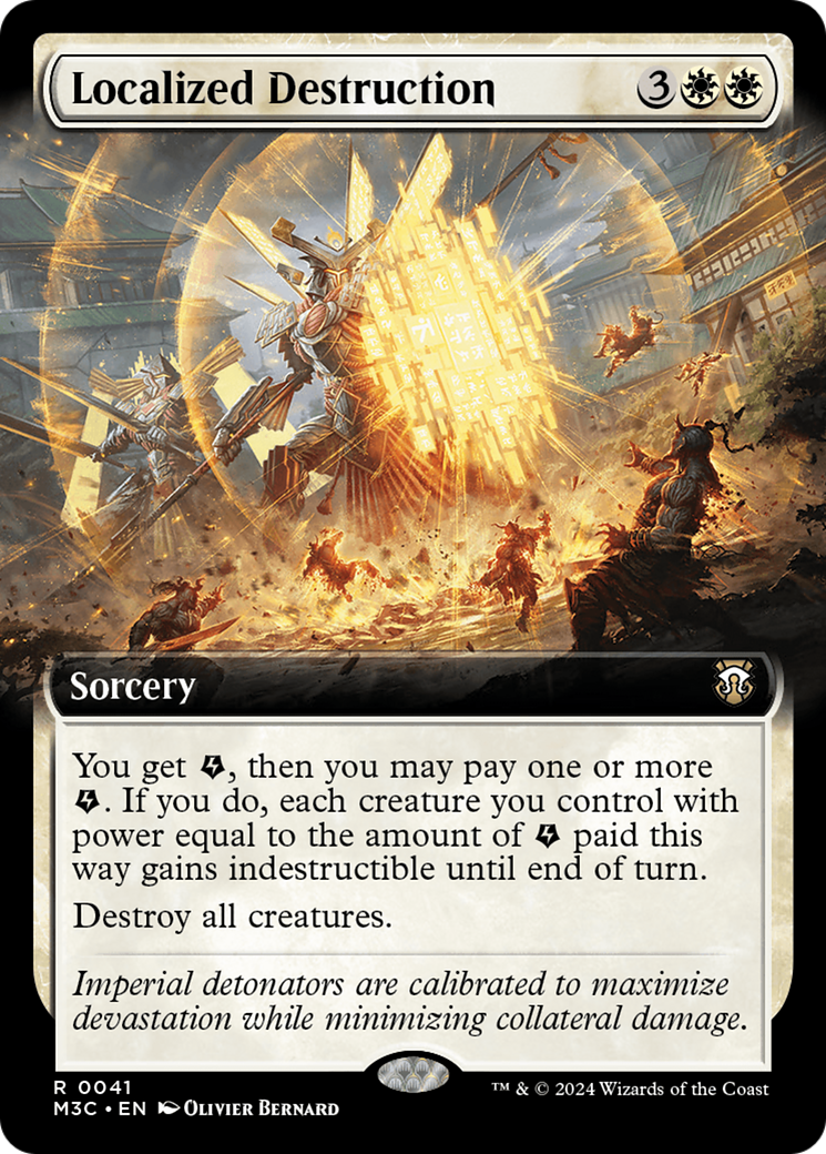 Destruction localisée (M3C-041) - Modern Horizons 3 Commander : (Extended Art) Foil