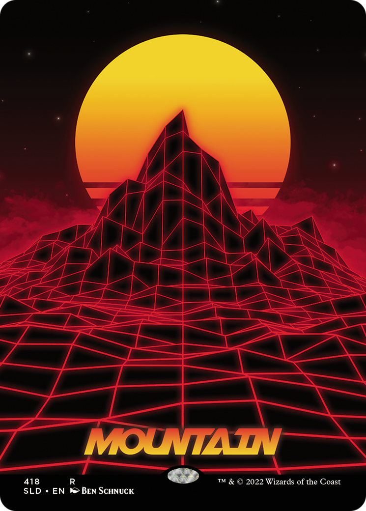 Mountain (418) (SLD-418) - Secret Lair Drop (Borderless)