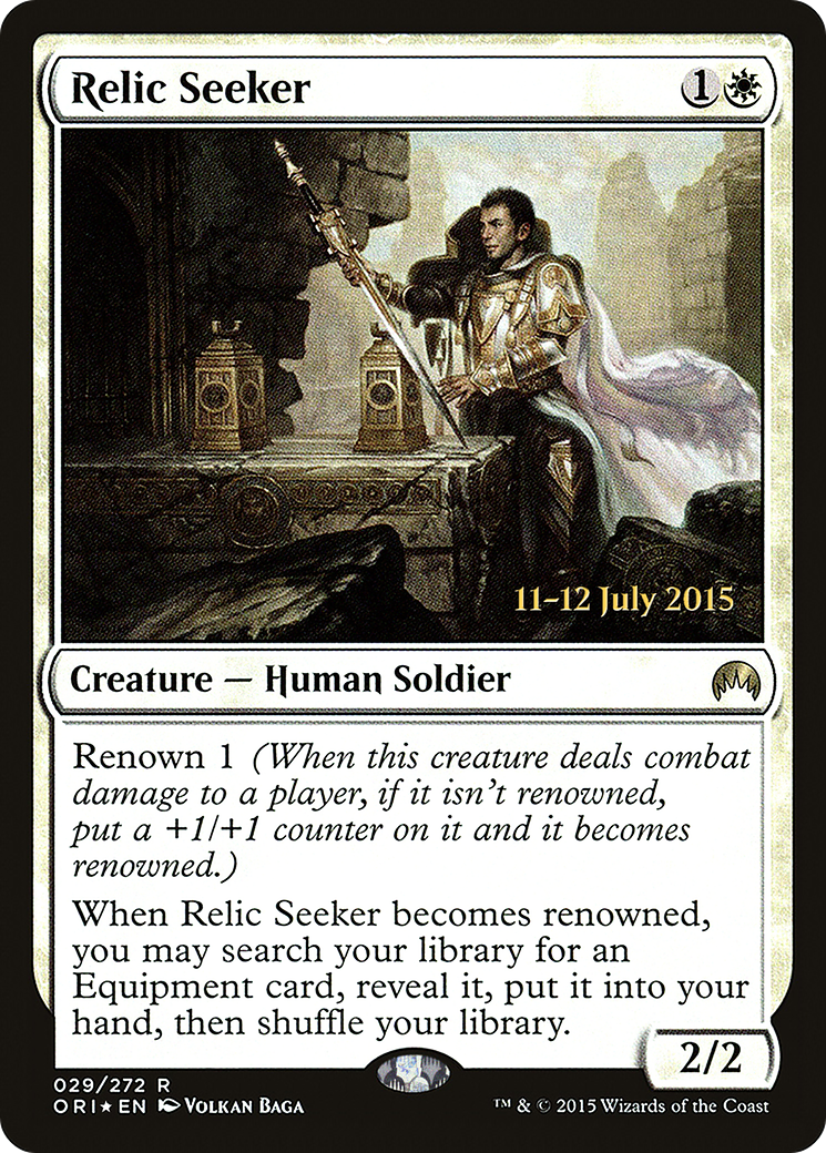 Relic Seeker (PRE-29S) - Magic Origins Promos Foil