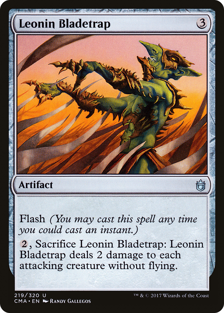 Léonin Bladetrap (CMA-219) - Commander Anthology