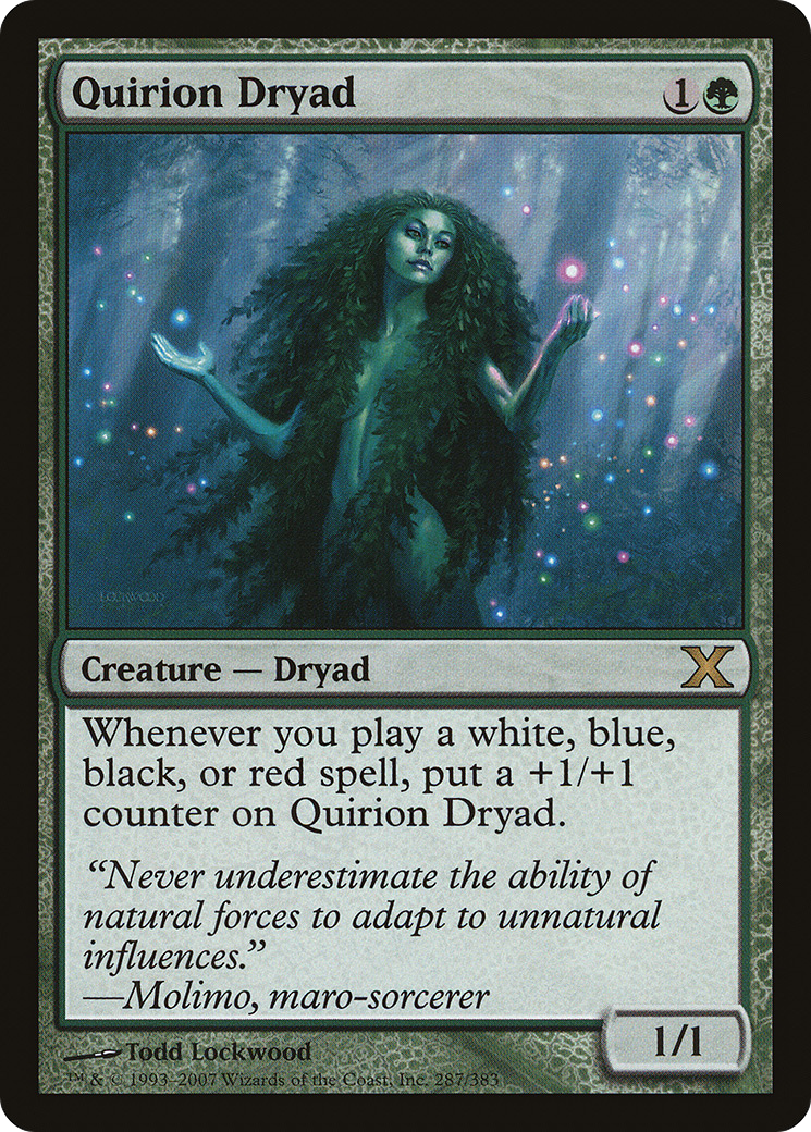Quirion Dryad (10E-287) - Tenth Edition