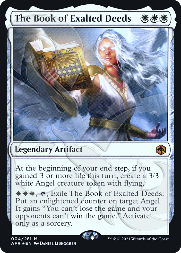 The Book of Exalted Deeds (AFR&-004) - Adventures in the Forgotten Realms Promos Foil