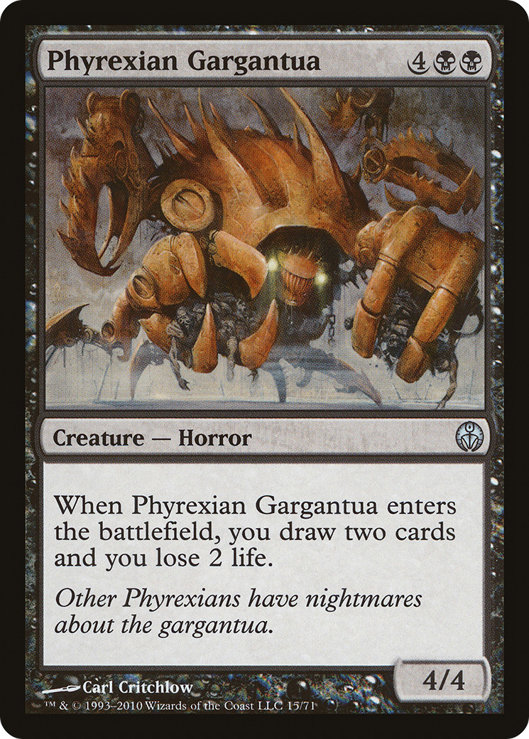 Gargantua Phyrexian (DDE-015) - Duel Decks : Phyrexia contre la Coalition