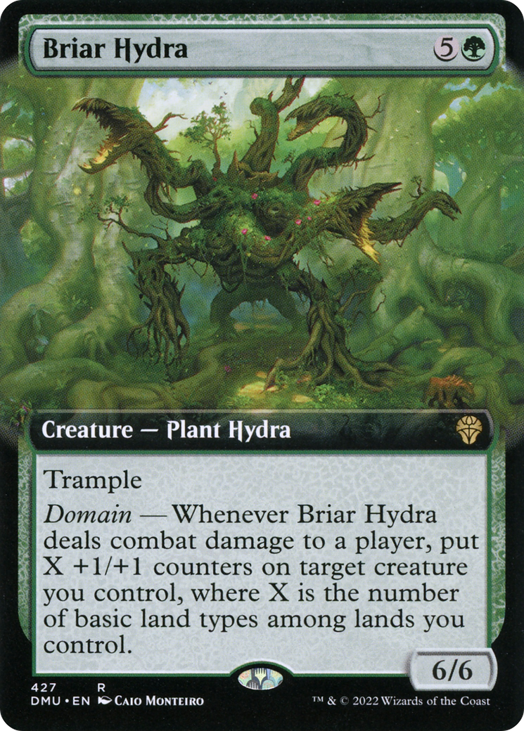Briar Hydra (DMU-427) - Dominaria United : (Extended Art)