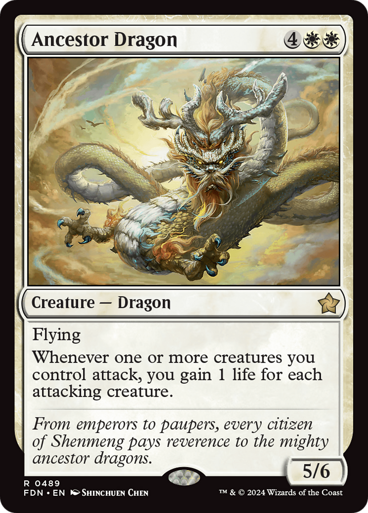 Dragon Ancêtre (FDN-489) - Fondations