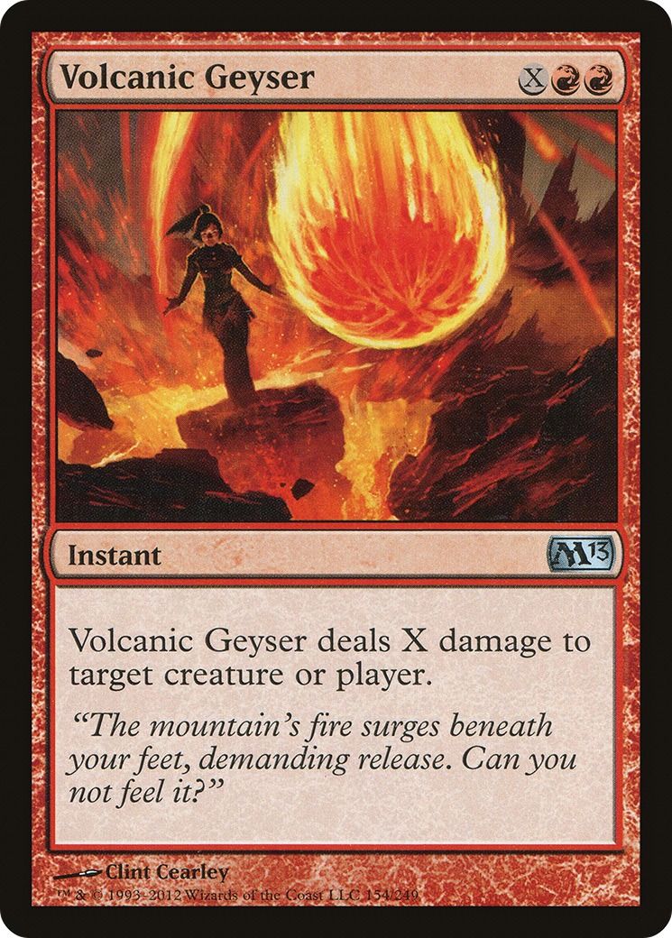 Volcanic Geyser (M13-154) - Magic 2013
