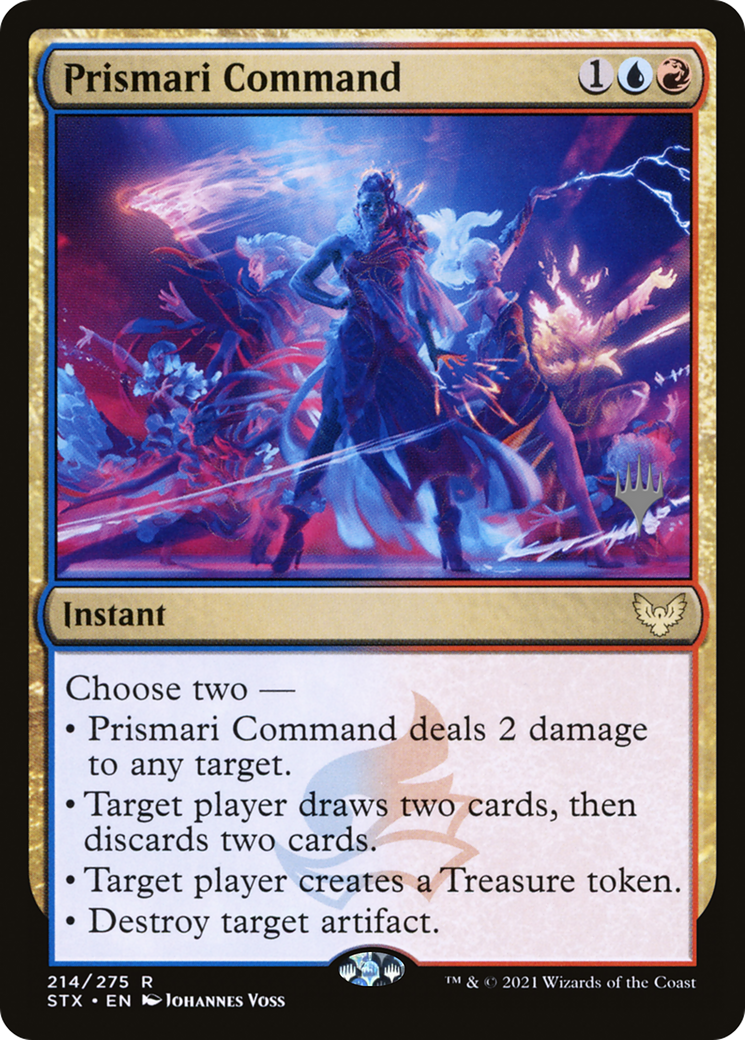 Prismari Command (PPSTX-214) - Strixhaven: School of Mages Promos Foil
