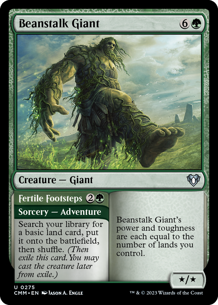 Beanstalk Giant (CMM-275) - Commander Masters
