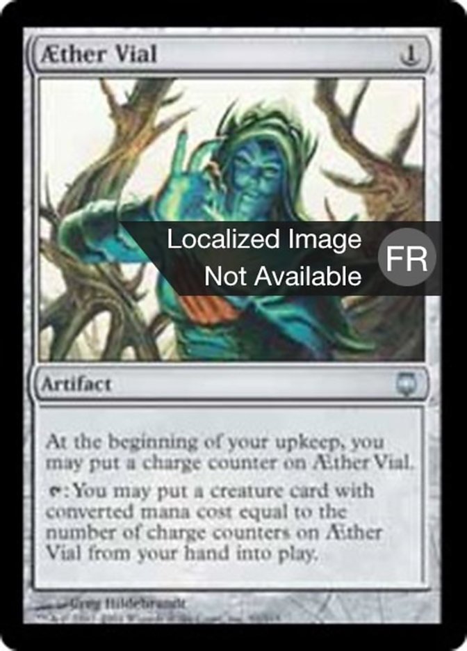 Aether Vial (DST-091) - Darksteel - French - MP
