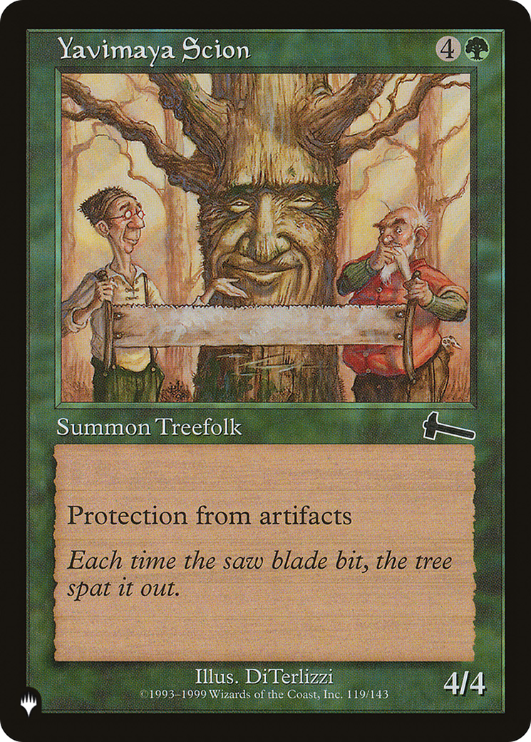 Yavimaya Scion (PLST-ULG-119) – La liste