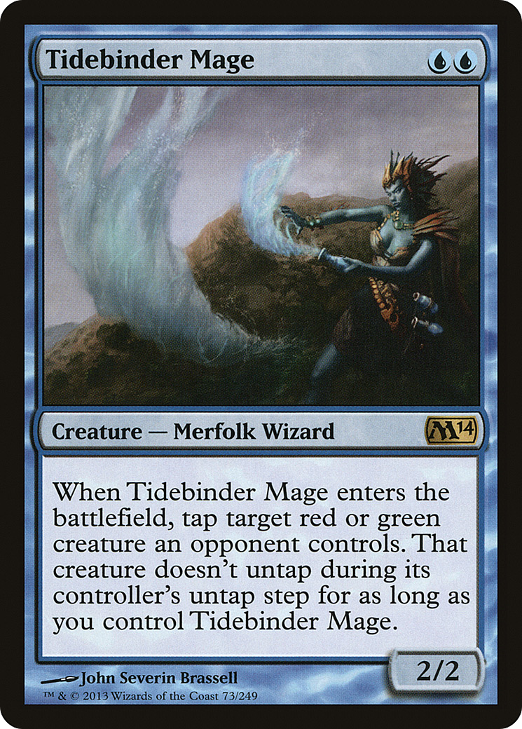 Mage Lieur de Marées (M14-073) - Magic 2014 Foil