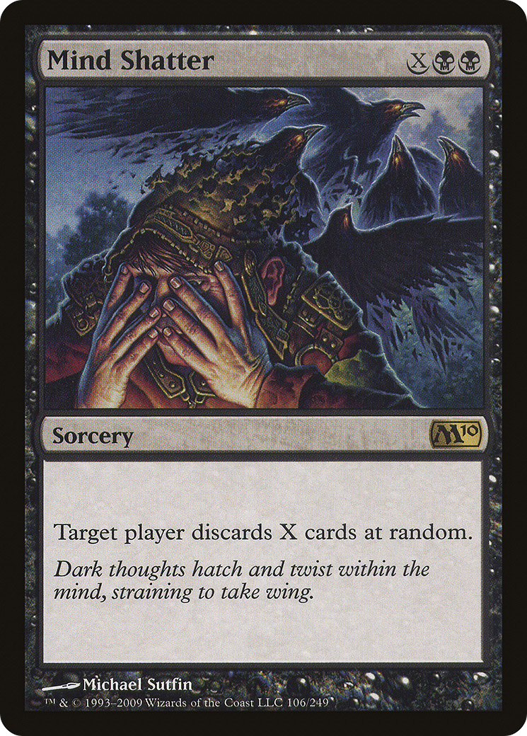 Mind Shatter (M10-106) - Magic 2010 Foil