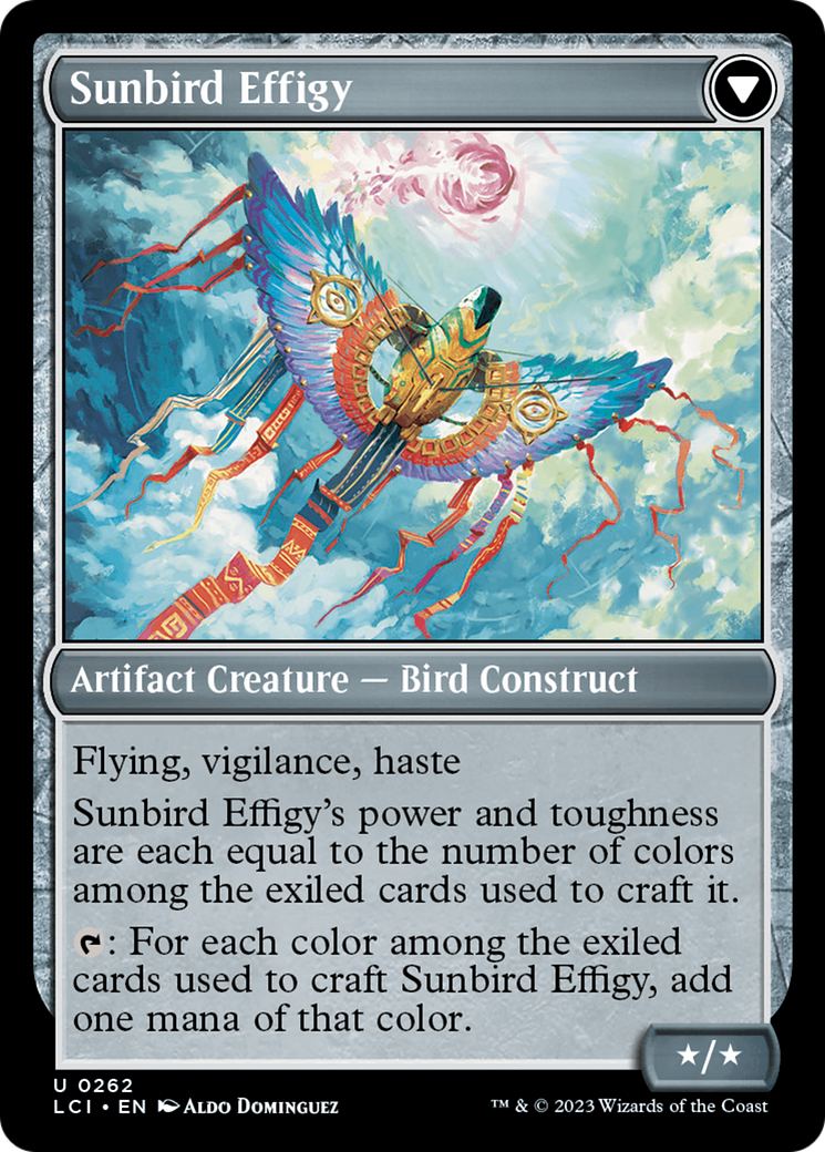 Sunbird Standard // Effigie du Sunbird (LCI-262) - Les Cavernes Perdues d'Ixalan