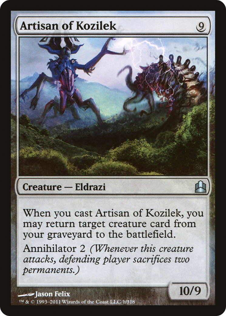 Artisan de Kozilek (CMD-001) - Commandant 2011