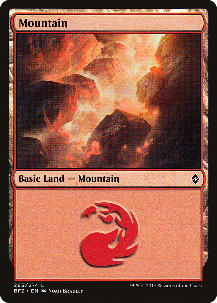Montagne (BFZ-265A) - Bataille pour Zendikar