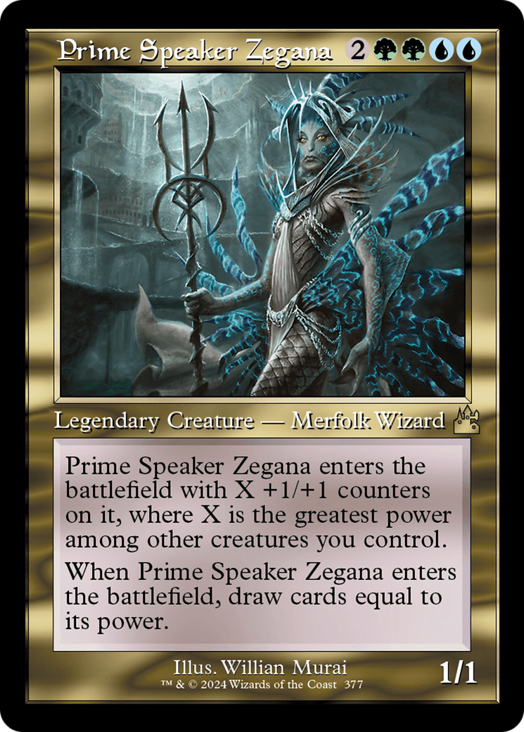 Premier haut-parleur Zegana (RVR-377) - Ravnica Remasterisé