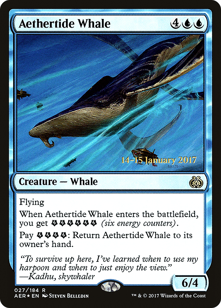 Baleine d'Aethertide (PAER-27S) - Promotions Aether Revolt