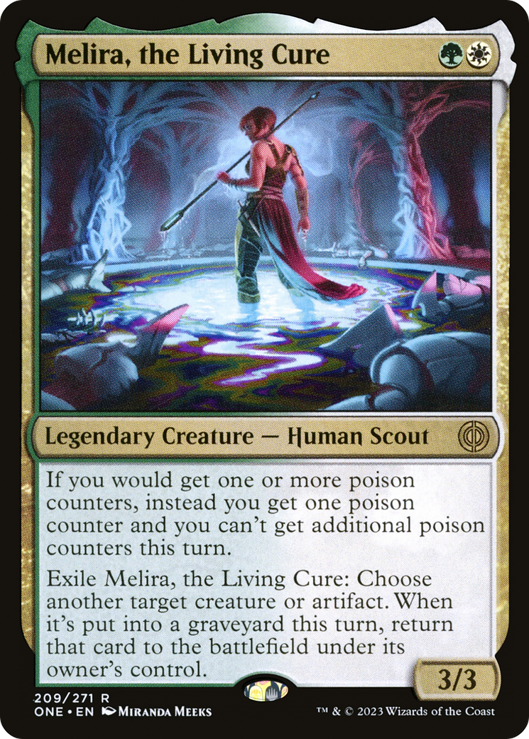 Melira, the Living Cure (ONE-209) - Phyrexia: All Will Be One