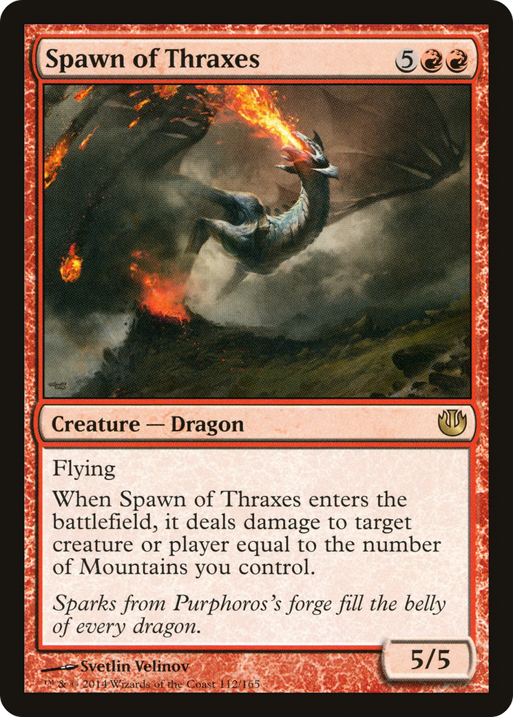 Spawn of Thraxes (JOU-112) - Voyage dans Nyx Foil