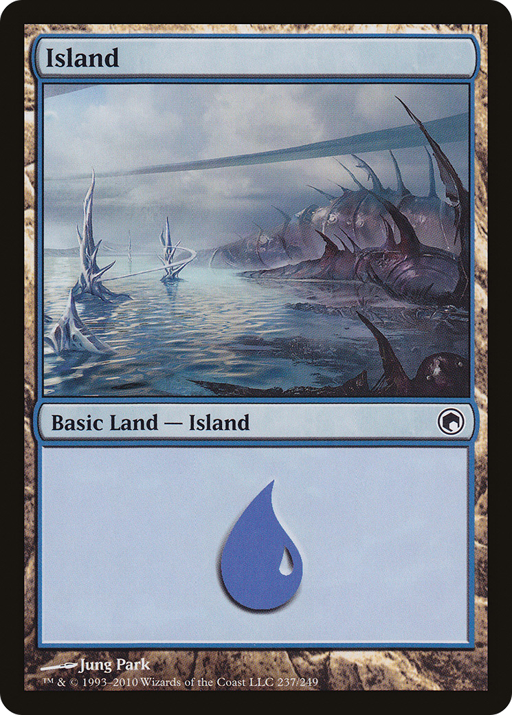 Île (SOM-237) - Cicatrices de Mirrodin Foil