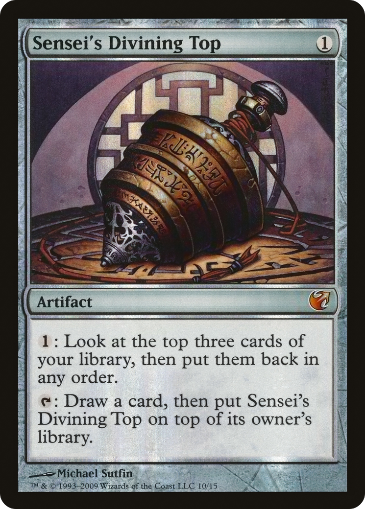 Toupie de divination de Sensei (V09-010) - From the Vault : Exiled Foil