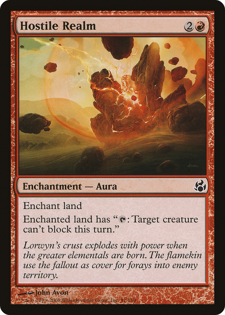 Royaume hostile (MOR-091) - Feuille de Morningtide