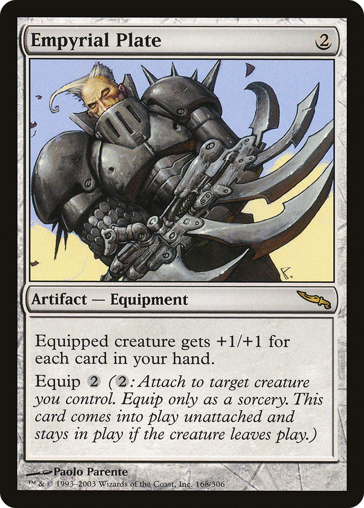 Empyrial Plate (MRD-168) - Mirrodin Foil
