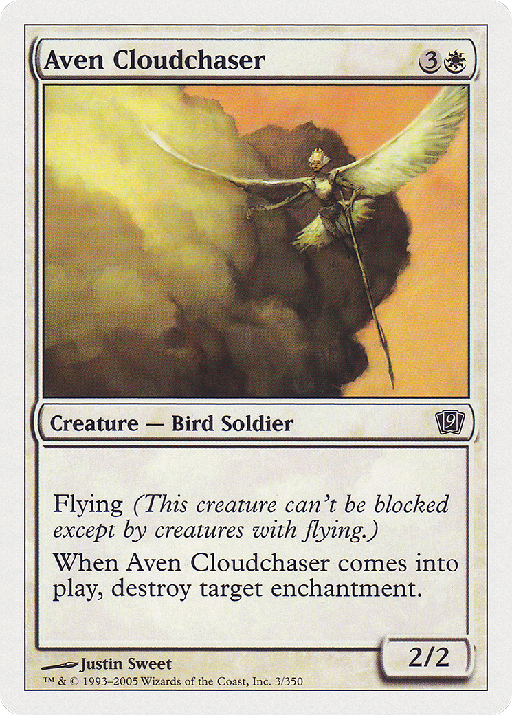 Aven Cloudchaser (9ED-003) - Ninth Edition