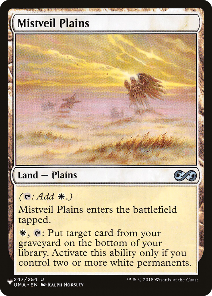 Mistveil Plains (LIST-UMA-247) - The List