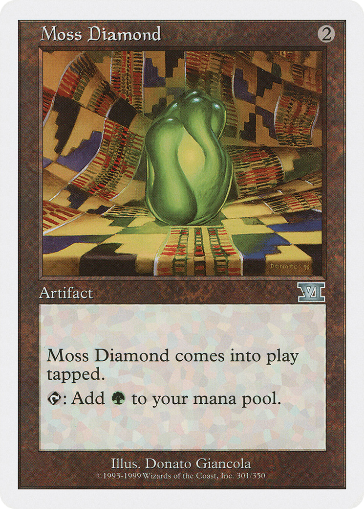 Moss Diamond (6ED-301) - Classic Sixth Edition