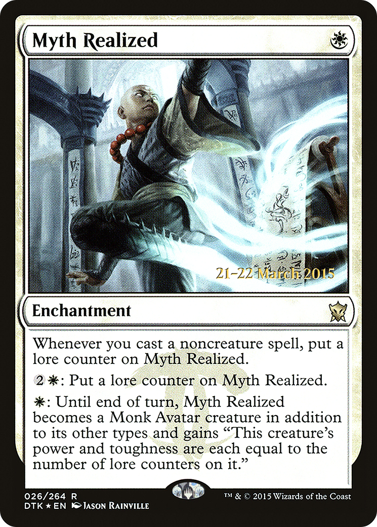 Myth Realized (PRE-26S) - Dragons of Tarkir Promos Foil