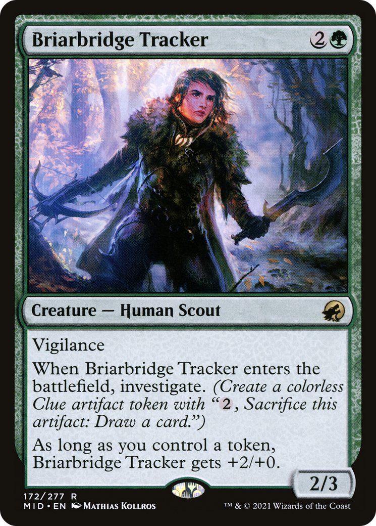 Briarbridge Tracker (MID-172) - Innistrad : Chasse de minuit (feuille)