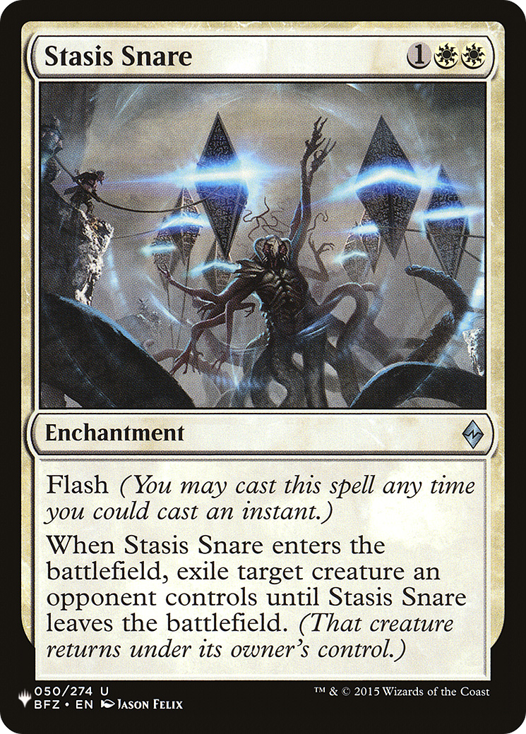 Stasis Snare (LIST-BFZ-50) - The List