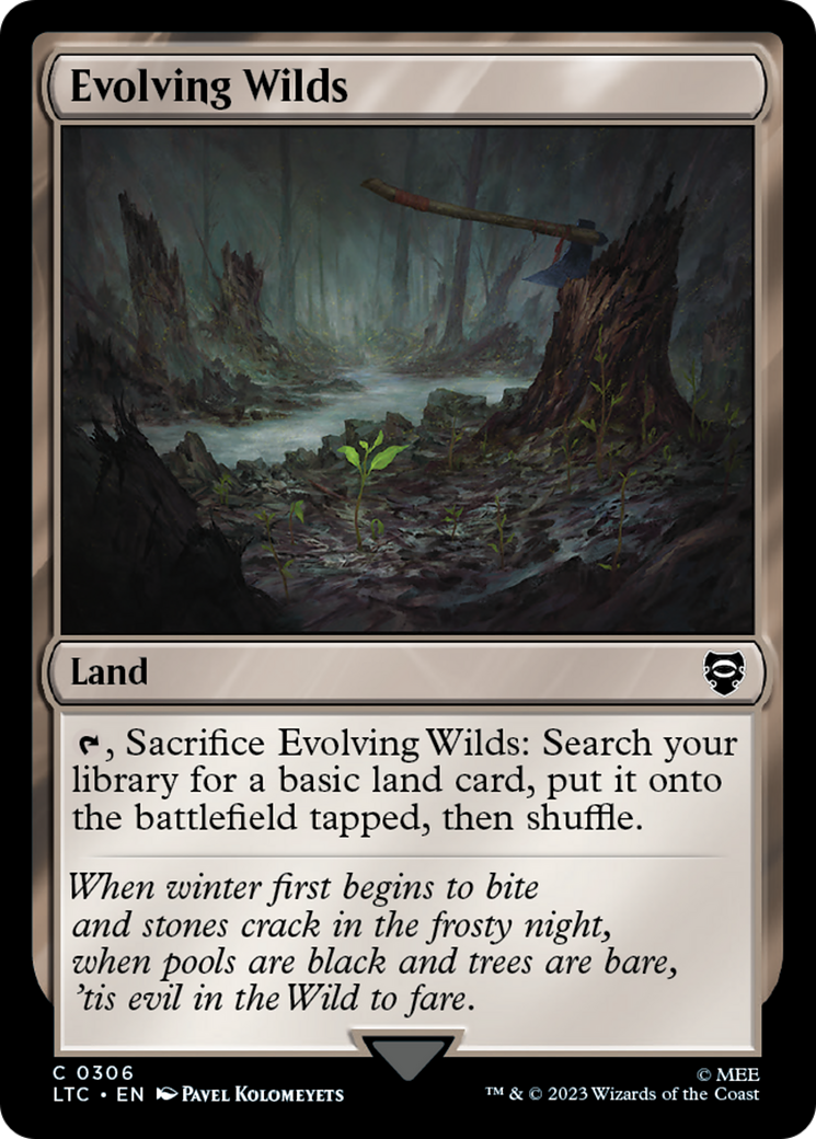 Evolving Wilds (LTC-306) - Tales of Middle-earth Commander