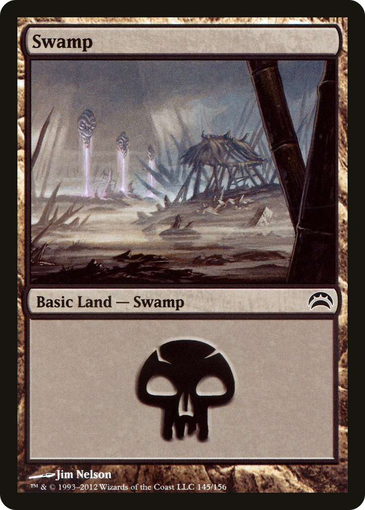 Swamp (145) (PC2-145) - Planechase 2012 Foil
