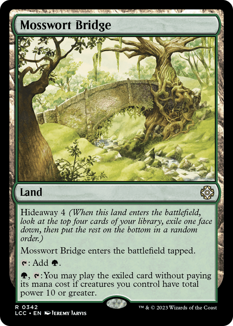 Mosswort Bridge (LCC-342) - The Lost Caverns of Ixalan Commander
