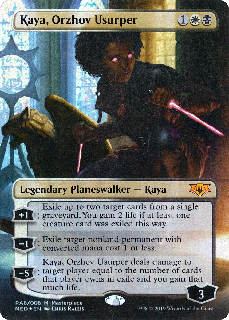 Kaya, Orzhov Usurper (MED-RA8) - Édition Mythique (sans bordure) Foil