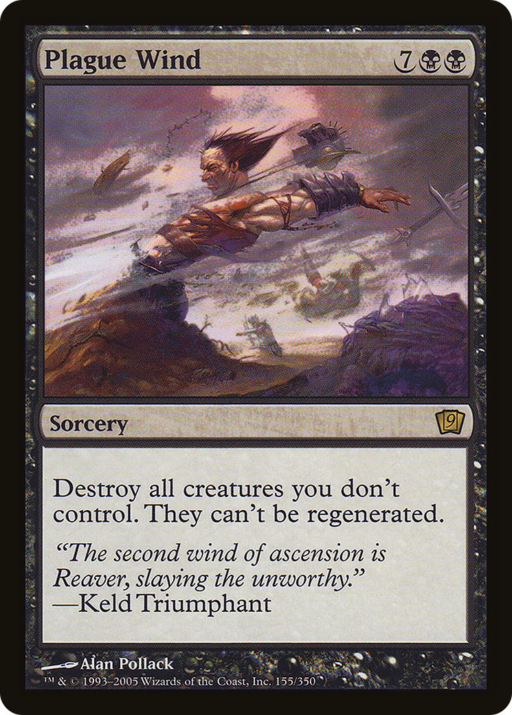 Plague Wind (9ED-155★) - Neuvième édition