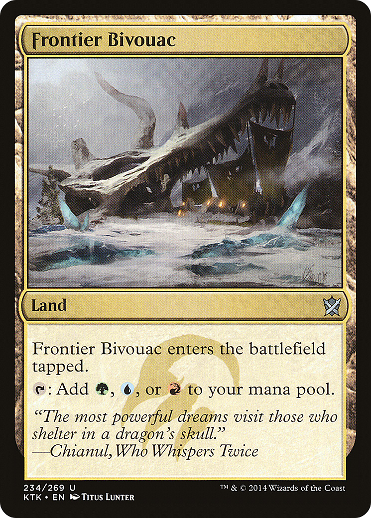 Bivouac Frontier (KTK-234) - Les Khans de Tarkir Foil