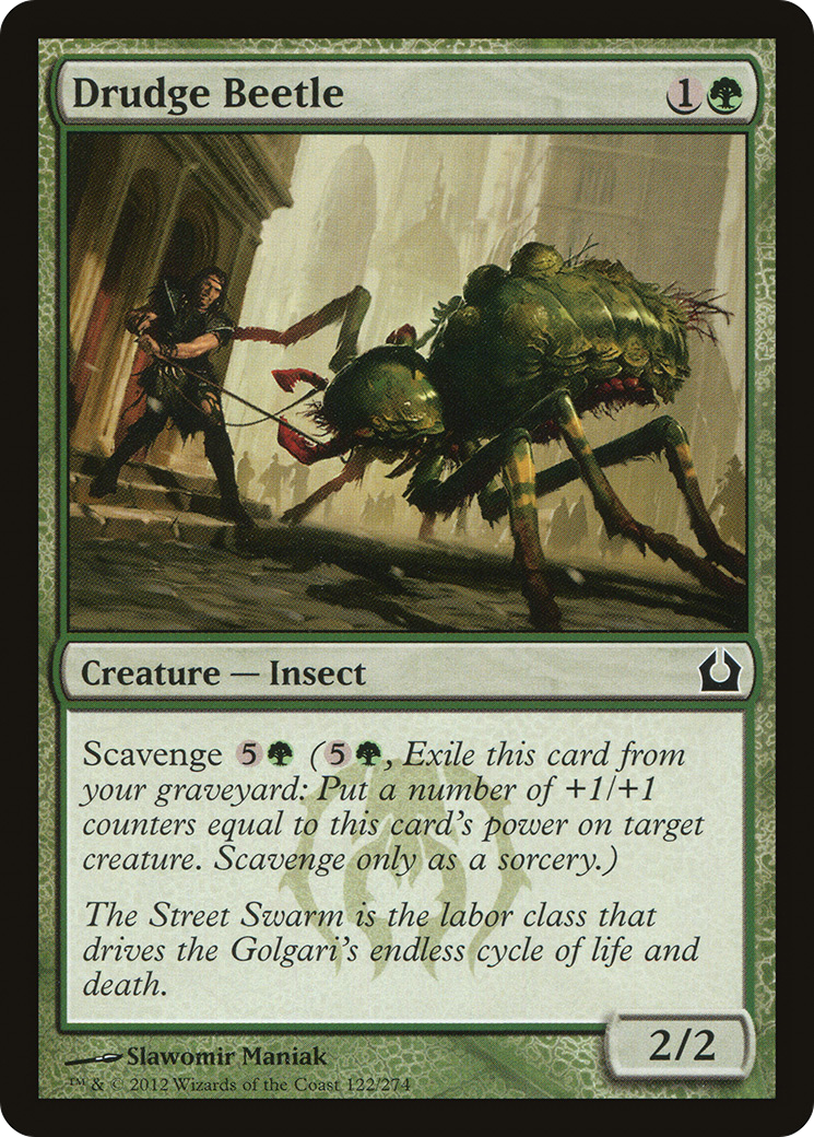 Drudge Beetle (RTR-122) - Return to Ravnica