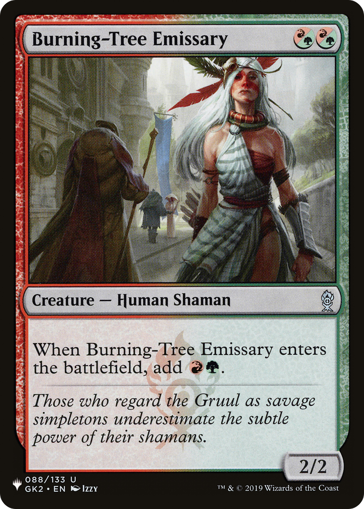 Burning-Tree Emissary (LIST-088/133) - The List