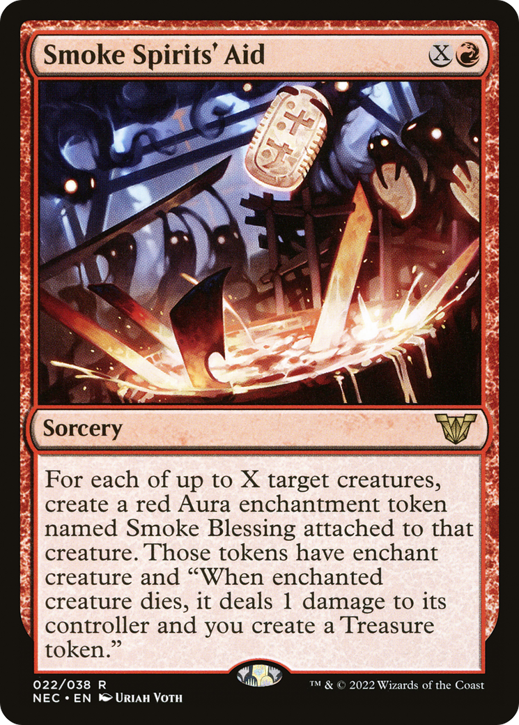 Aide des esprits de fumée (NEC-022) - Commandant de la dynastie néon