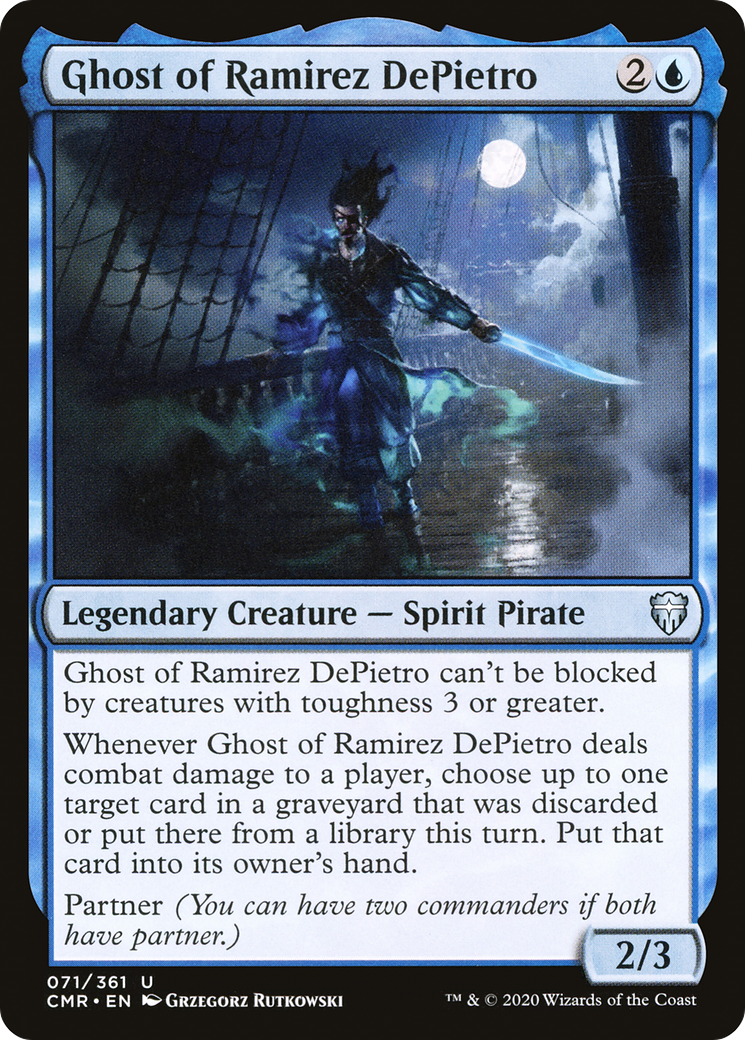 Fantôme de Ramirez DePietro (CMR-071) - Commander Legends Foil