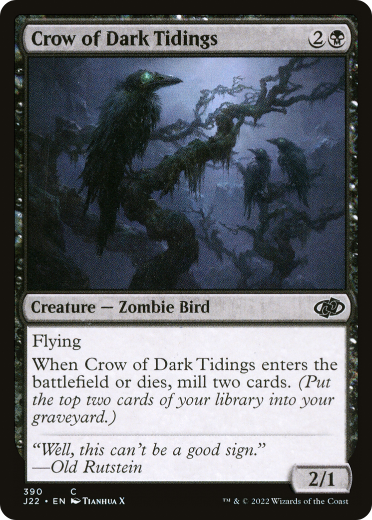 Crow of Dark Tidings (J22-390) - Jumpstart 2022