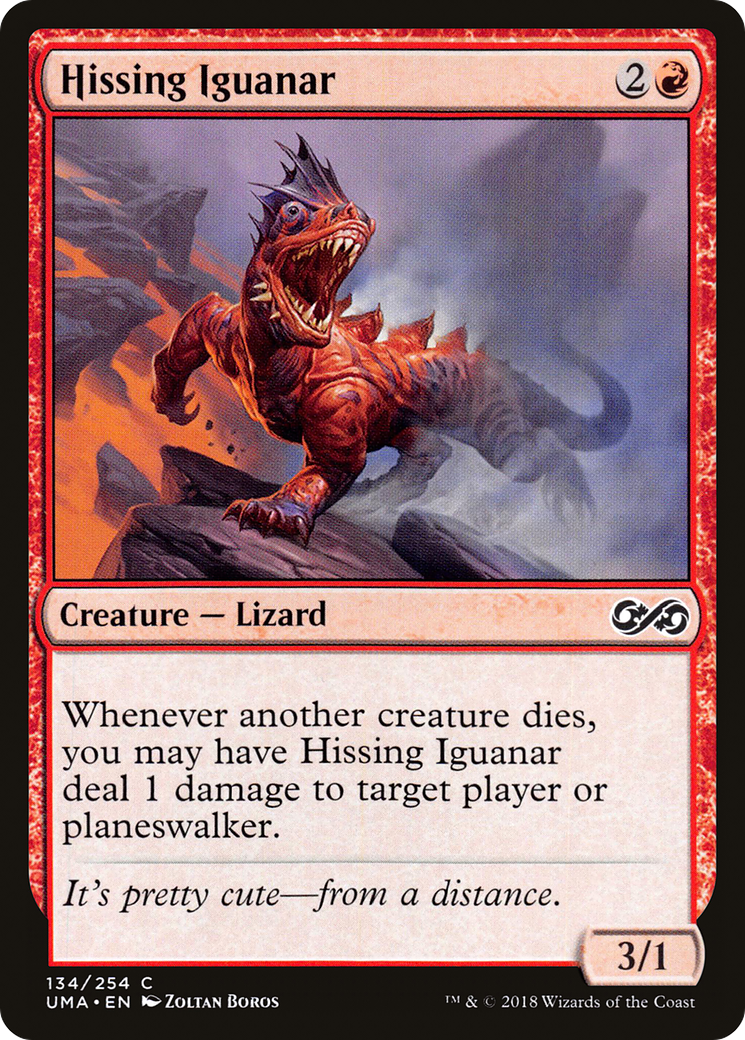 Hissing Iguanar (UMA-134) - Ultimate Masters
