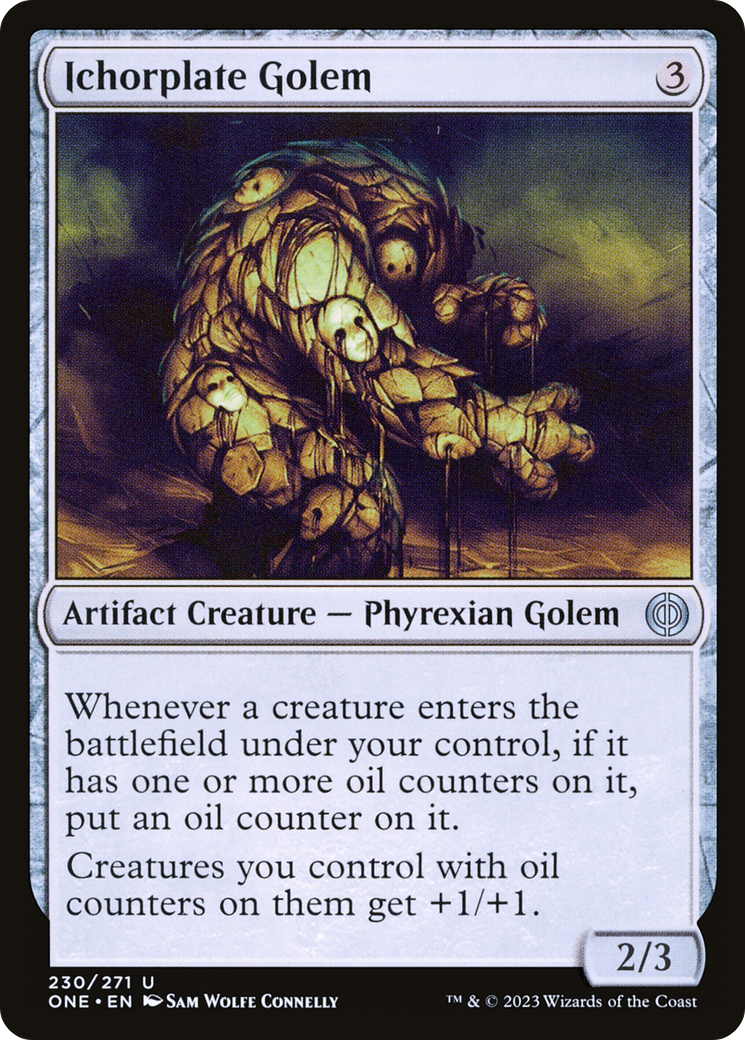 Ichorplate Golem (ONE-230) - Phyrexia: All Will Be One