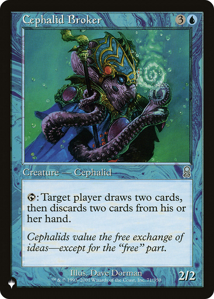 Cephalid Broker (LIST-71/350) - The List